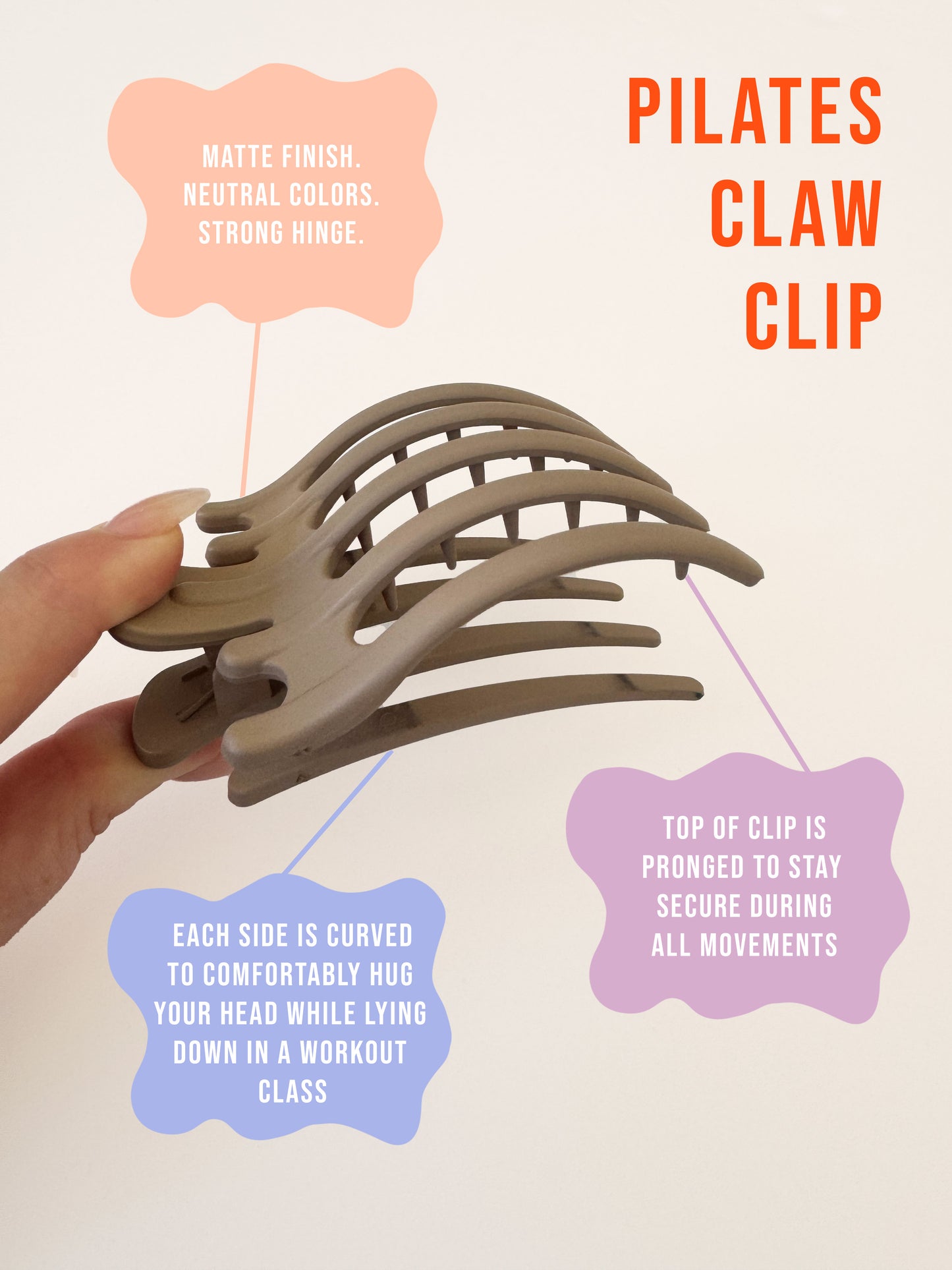 Pilates Claw Clip Set