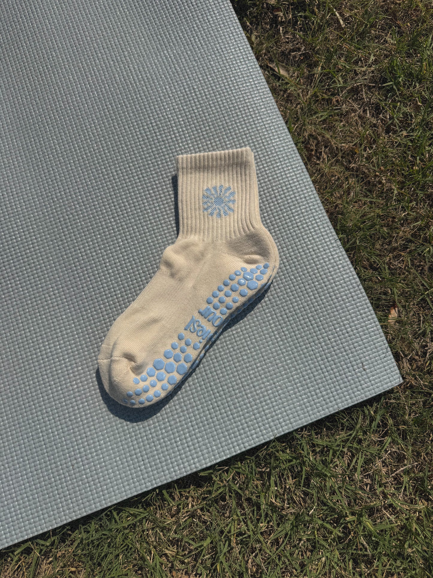 Blue Soleil Grip Sock
