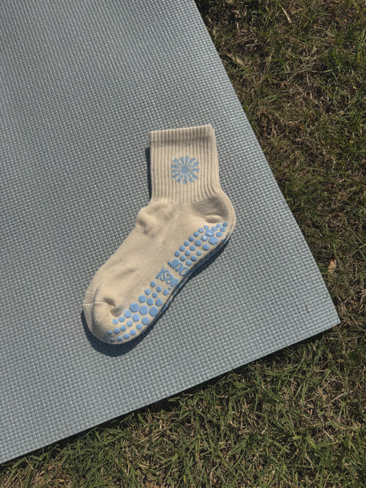 Blue Soleil Grip Sock